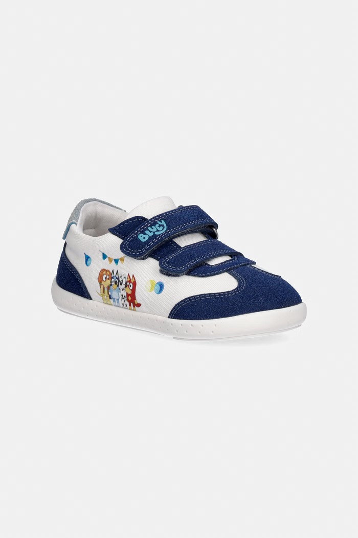 Garvalin sneakersy dziecięce imitacja skóry licowej granatowy 262853.24.26