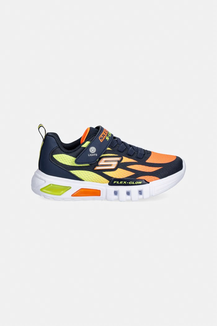 Skechers sneakersy dziecięce FLEX-GLOW - DEZLOM 400016L pomarańczowy SS26