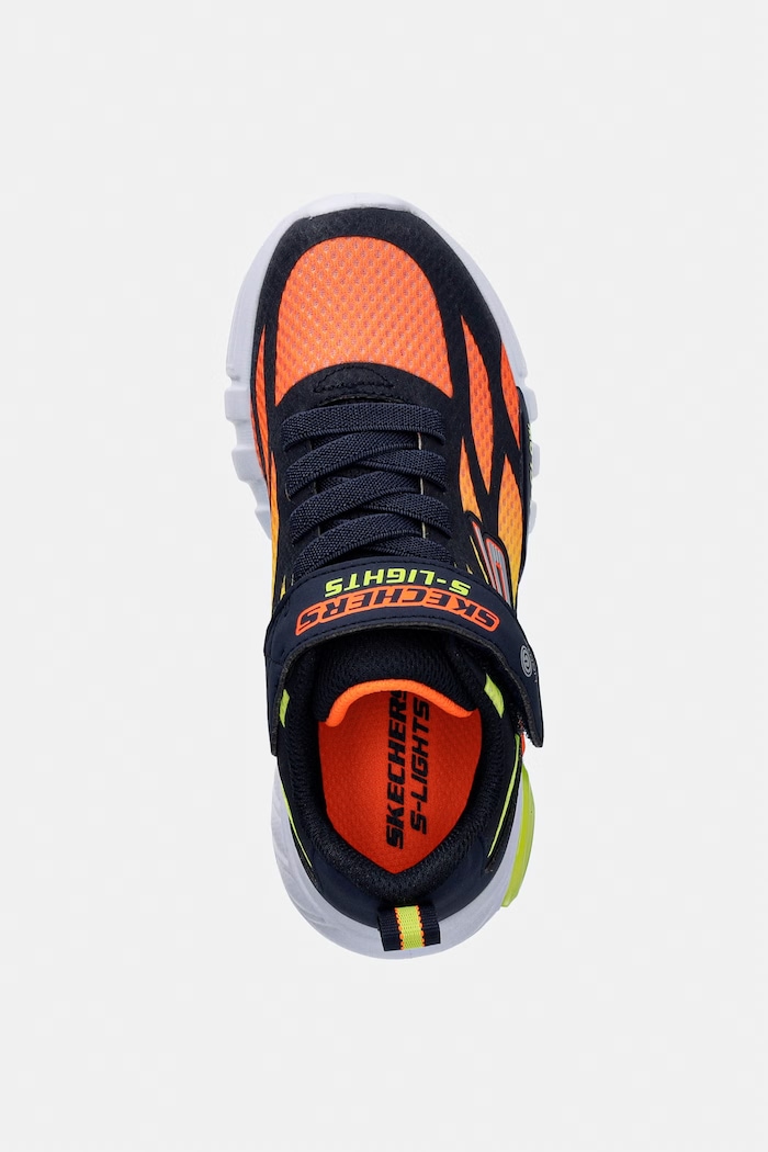 Skechers sneakersy dziecięce FLEX-GLOW - DEZLOM pomarańczowy 400016L