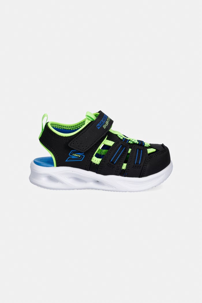 Детски сандали Skechers SOLA GLOW SANDAL-HYPER-COAST 407033N черен SS26