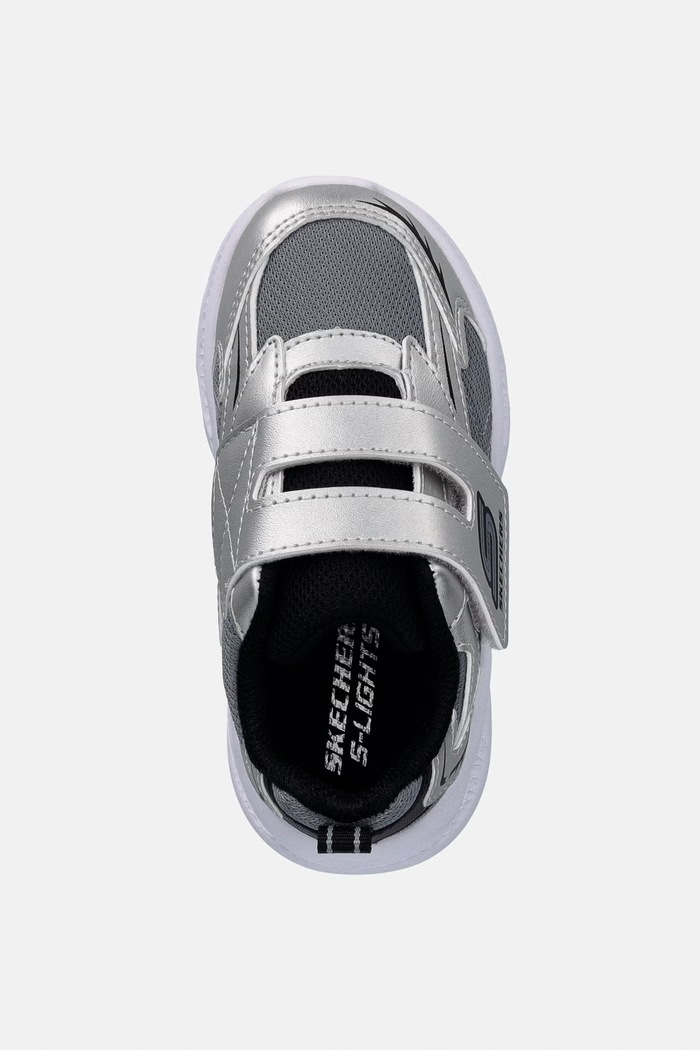 Παιδικά sneakers Skechers SKECHERS METEOR-LIGHTS - GLOW ασημί 401498N