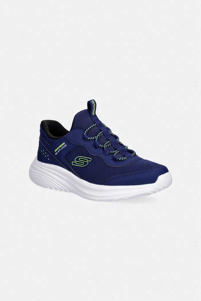 Παιδικά sneakers Skechers BOUNDER PRO συνθετικό σκούρο μπλε 404208L