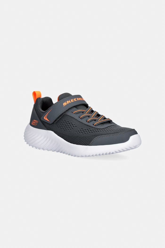 Παιδικά sneakers Skechers BOUNDER-QUANTARUN συνθετικό γκρί 403905L