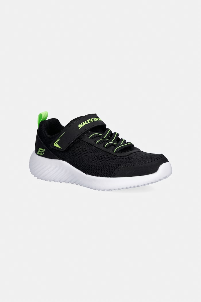 Παιδικά sneakers Skechers BOUNDER-QUANTARUN συνθετικό μαύρο 403905L