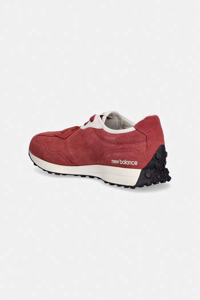CHLAPEC New Balance 327 sneakers boty dětské semišové G32787F burgundské