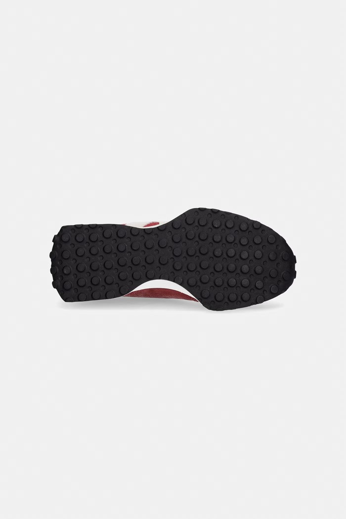 New Balance 327 sneakers boty dětské semišové G32787F burgundské