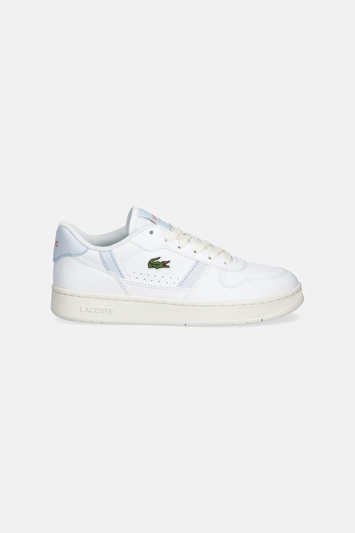 Lacoste sneakersy dziecięce 49SUJ0005 biały SS26