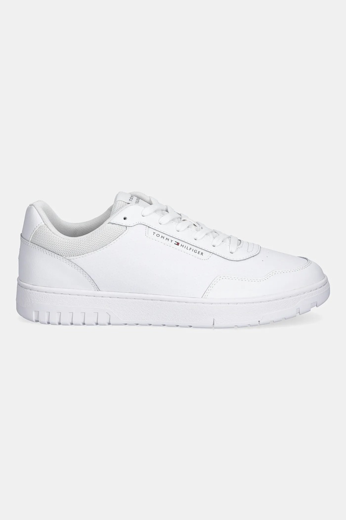 Tommy Hilfiger sneakers TH BASKET CORE LITE LTH FM0FM05713 alb SS26