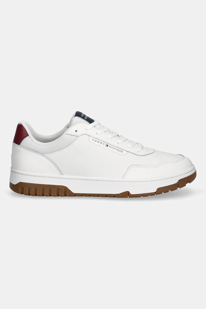 Tenisky Tommy Hilfiger TH BASKET CORE LITE LTH FM0FM05713 biela SS26