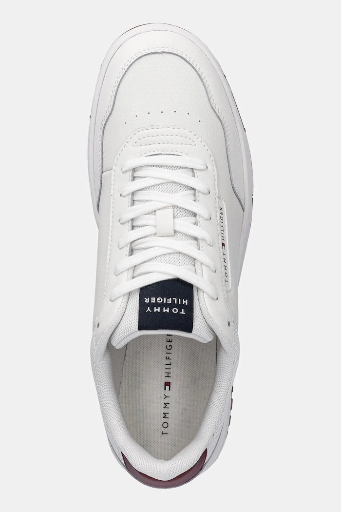 Tenisky Tommy Hilfiger TH BASKET CORE LITE LTH biela FM0FM05713