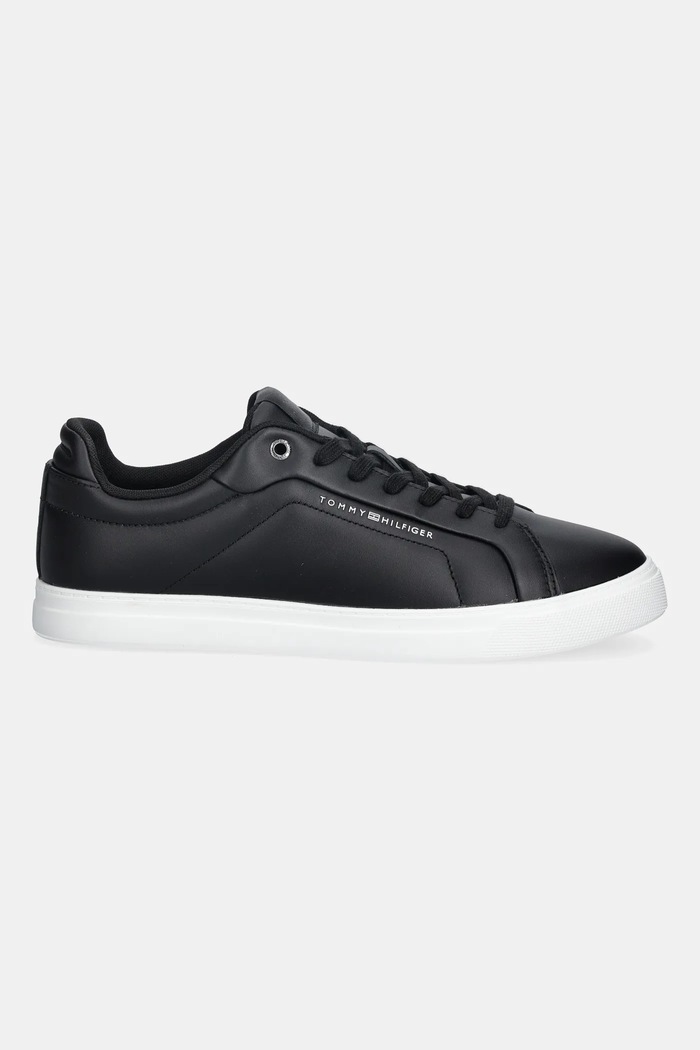 Superge Tommy Hilfiger ICON COURT LIGHT PREMIUM FM0FM05837 črna SS26