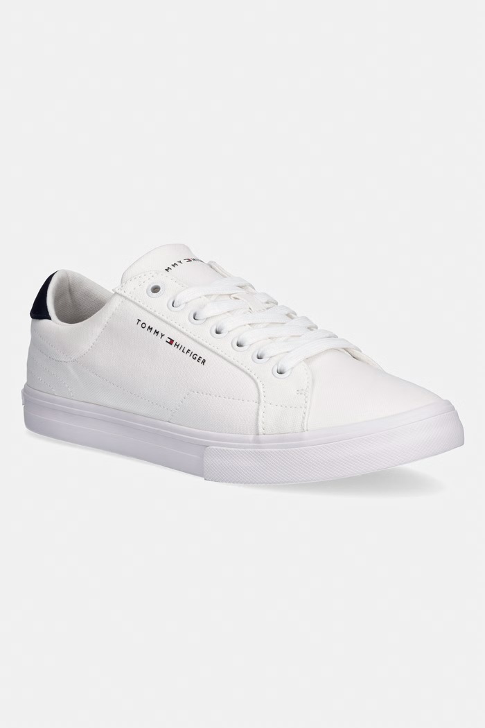 Tommy Hilfiger VULC CORE LONG LACE teniși Bărbați alb FM0FM05688