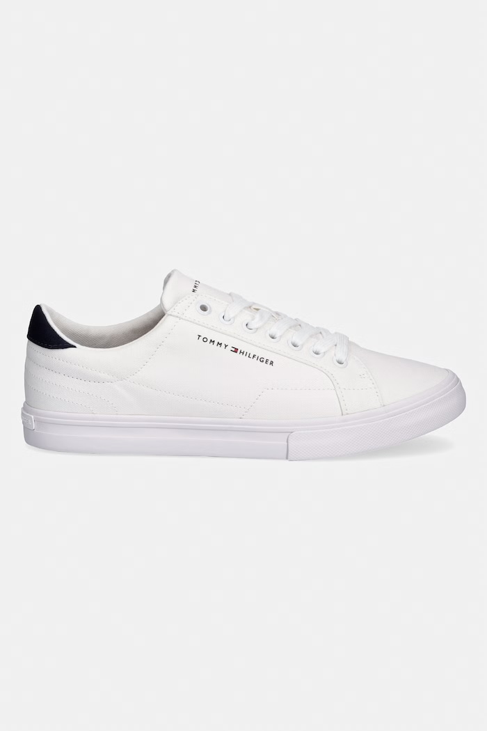 Tommy Hilfiger VULC CORE LONG LACE teniși Bărbați FM0FM05688 alb SS26
