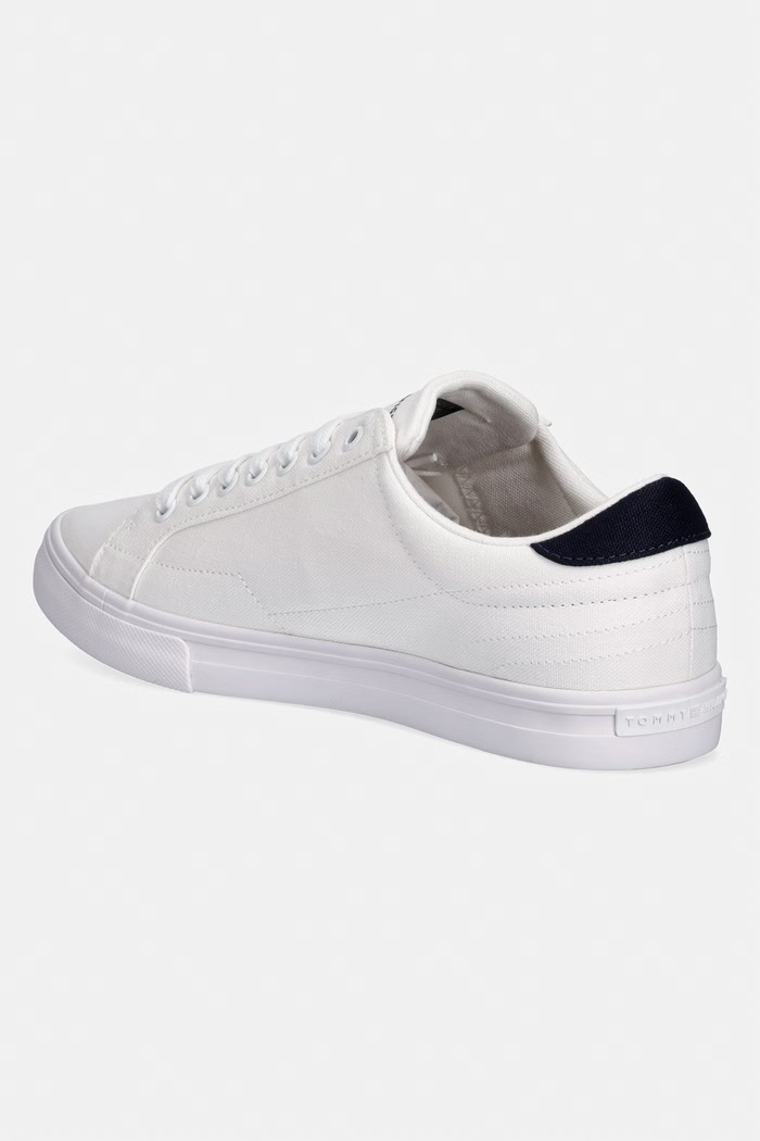 Încălțăminte Tommy Hilfiger VULC CORE LONG LACE teniși Bărbați FM0FM05688 alb