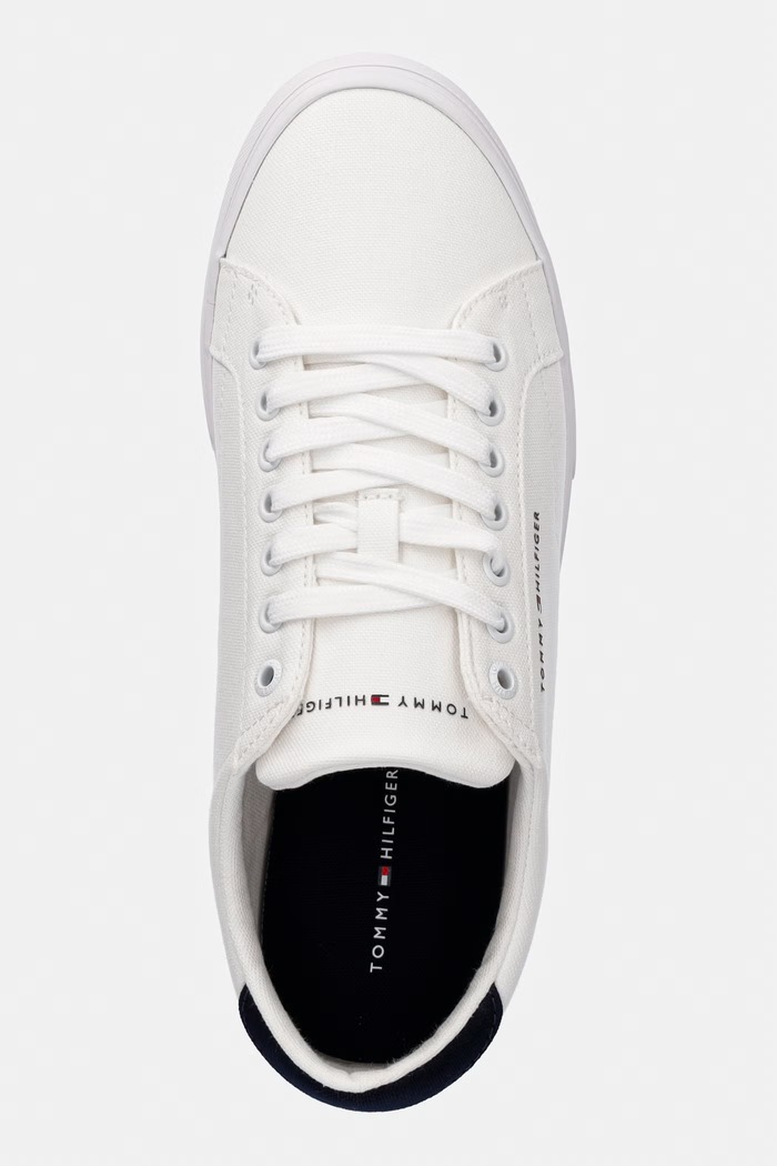 Tommy Hilfiger VULC CORE LONG LACE teniși Bărbați alb FM0FM05688