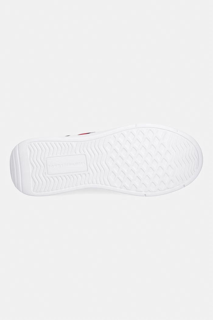Tommy Hilfiger LIGHTWEIGHT KNITTED RUNNER sneakersy męskie FM0FM05756 biały