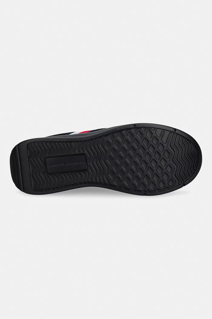 Tommy Hilfiger LIGHTWEIGHT KNITTED RUNNER sneakersy męskie FM0FM05756 czarny