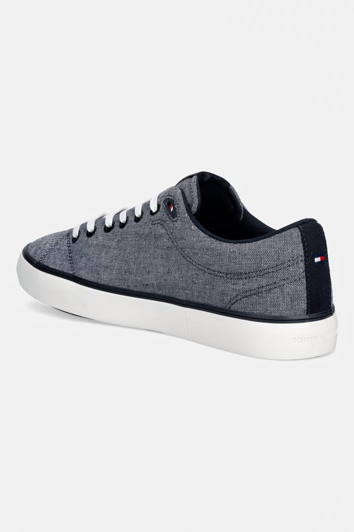 Obuv Tommy Hilfiger HARLEM CORE II CHAMBRAY tenisky pánske FM0FM05818 tmavomodrá