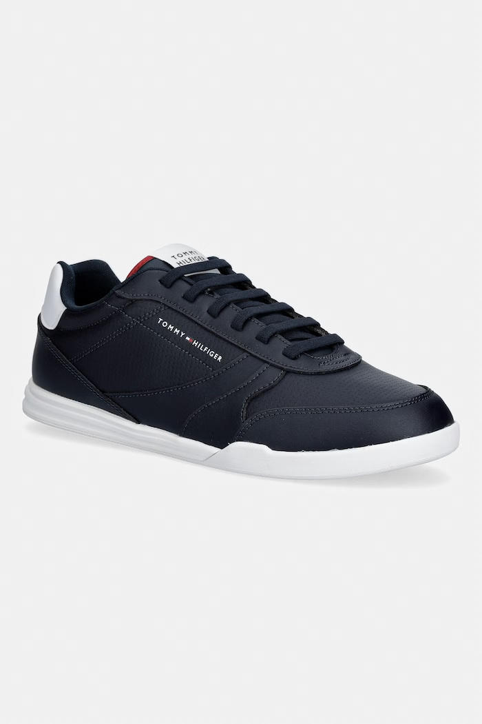 Tommy Hilfiger LOPRO LTH tenisky pánske kožené tmavomodrá FM0FM05827