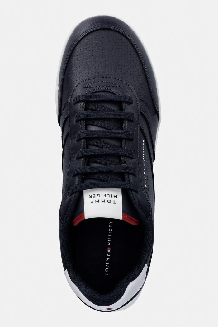 Tommy Hilfiger LOPRO LTH tenisky pánske kožené tmavomodrá FM0FM05827