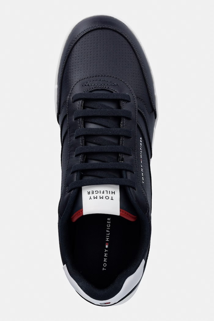 Tommy Hilfiger LOPRO LTH tenisky pánske kožené tmavomodrá FM0FM05827