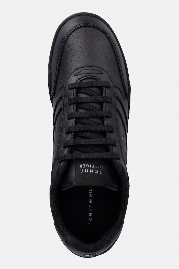 Tommy Hilfiger LOPRO LTH sneakersy męskie skórzane czarny FM0FM05827