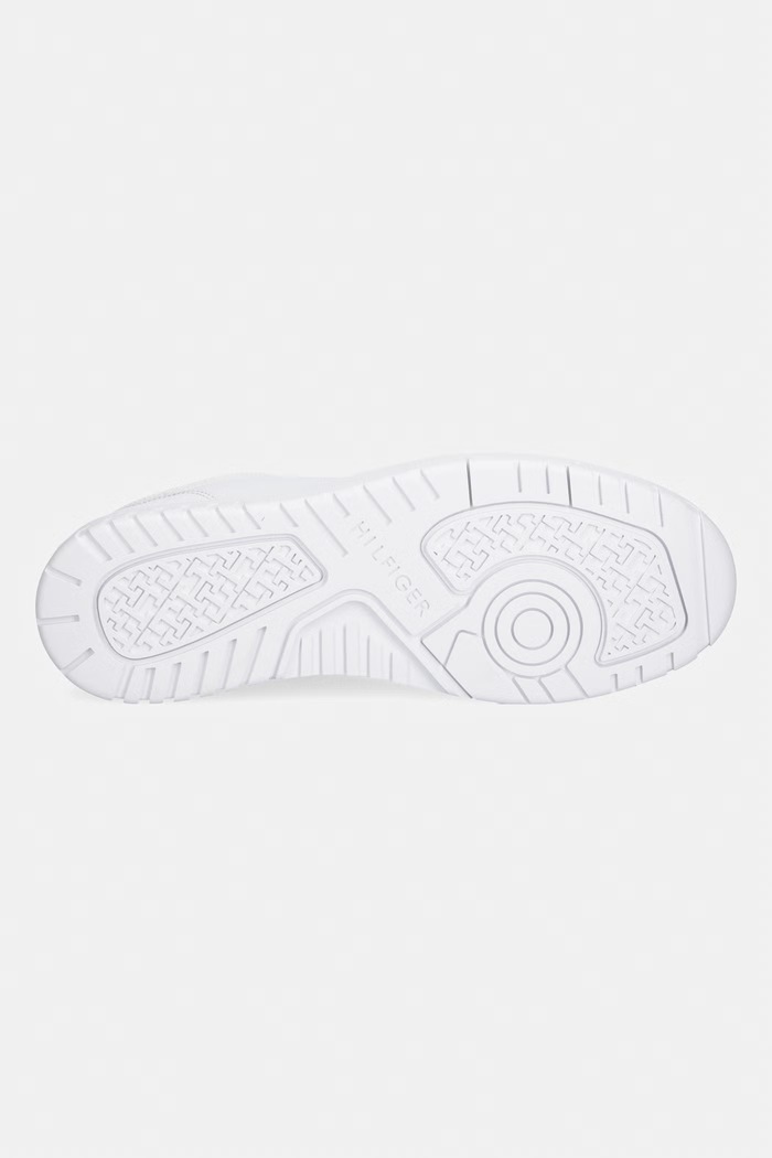 Tommy Hilfiger BASKET CORE LITE LTH sneakers pentru bărbați, din piele FM0FM05868 alb