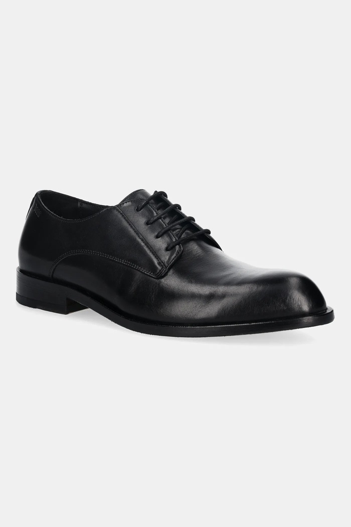Kožené poltopánky BOSS Tayil-L elegantné čierna 50557628.001