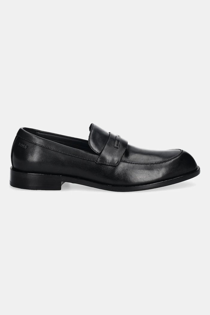 BOSS mocasini de piele Tayil-L 50557630.001 negru SS26