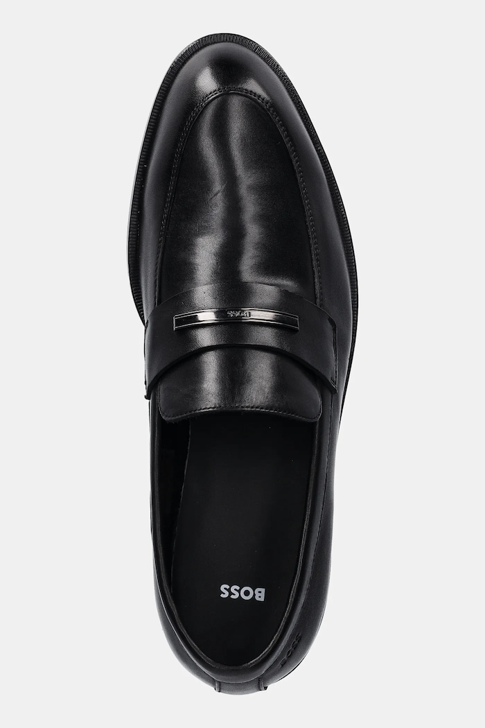 BOSS mocasini de piele Tayil-L negru 50557630.001