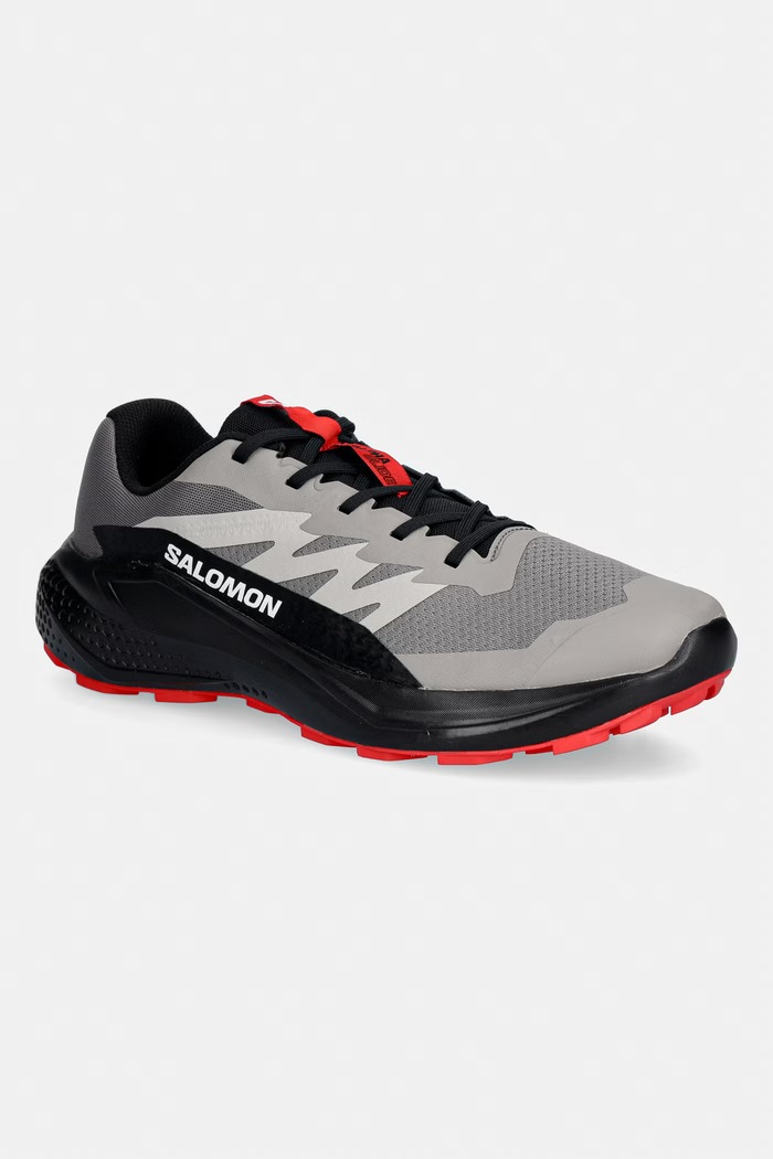 Topánky Salomon ALPHAGLIDE textilný sivá L48000800