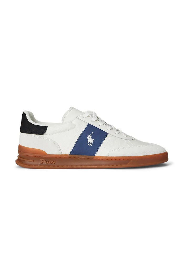 Kožené tenisky Polo Ralph Lauren Hrt Aera Pp iný biela 809P01616002.999