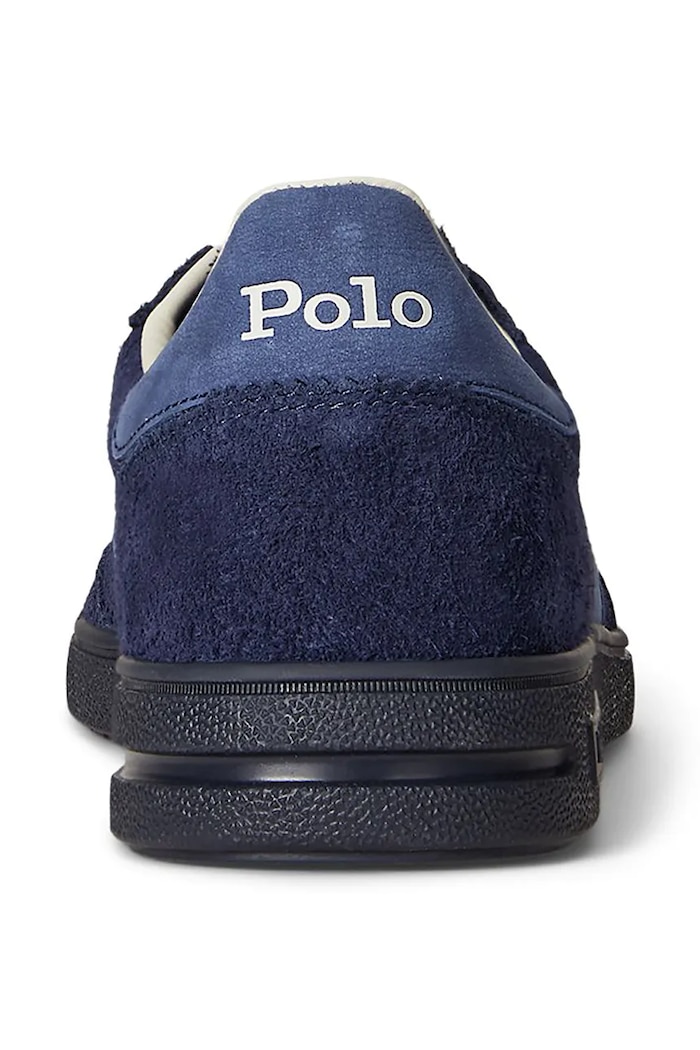 Shoes Polo Ralph Lauren suede sneakers Bedford Pp 809P01617003.410 navy