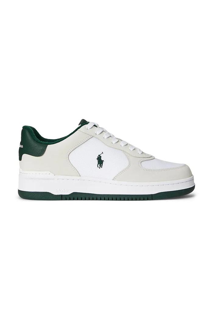 Tenisky Polo Ralph Lauren Masters Crt usňová koža biela 809P01625002.999