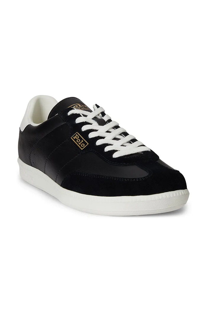 Polo Ralph Lauren sneakersy skórzane Field Ct 200 809P01642002.001 czarny SS26