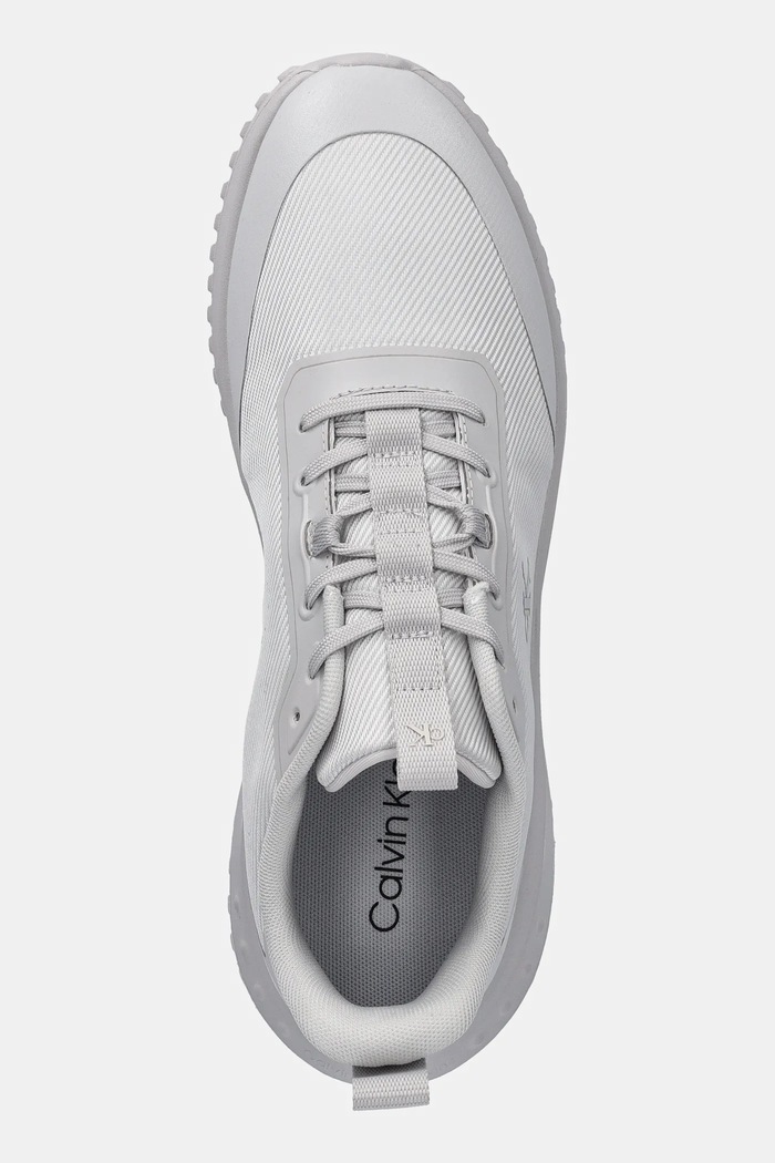 Tenisky Calvin Klein EVA RUNNER LACE UP MAT MIX biela YM0YM01442