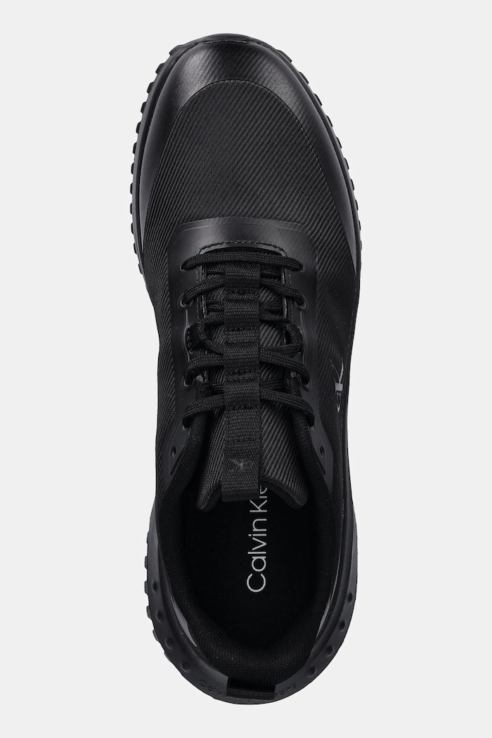 Calvin Klein sneakersy EVA RUNNER LACE UP MAT MIX czarny YM0YM01442