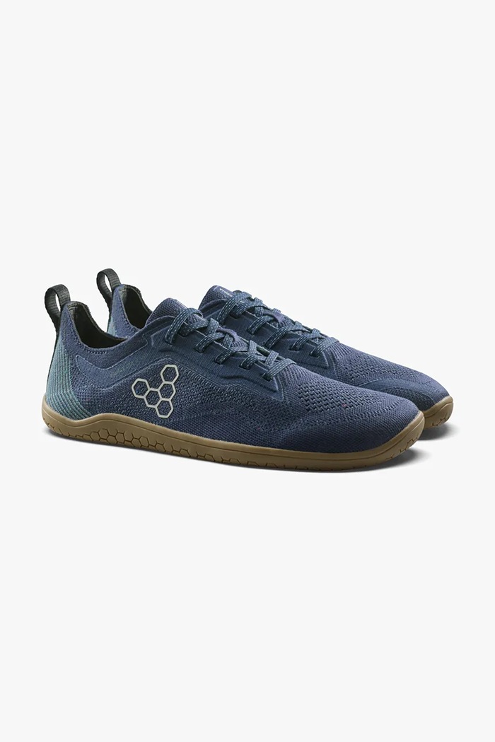 Vivobarefoot Sneakersy męskie PRIMUS LITE KNIT NATURAL 309576 granatowy SS26