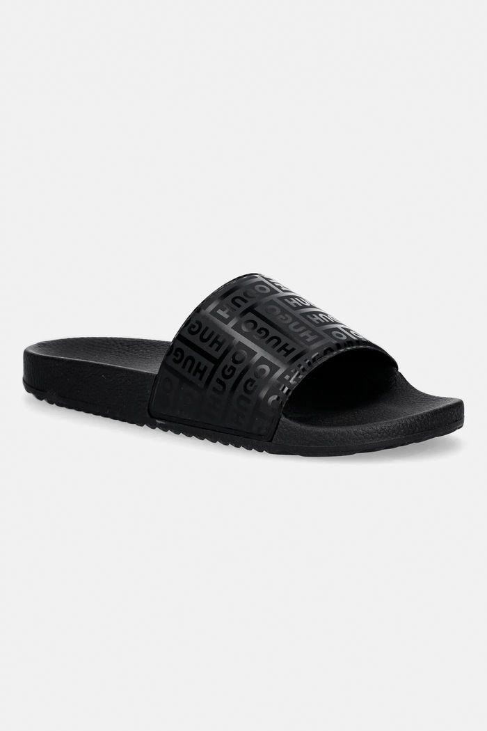 Hugo Blue ciabatte slide Timein nero 50558816.001