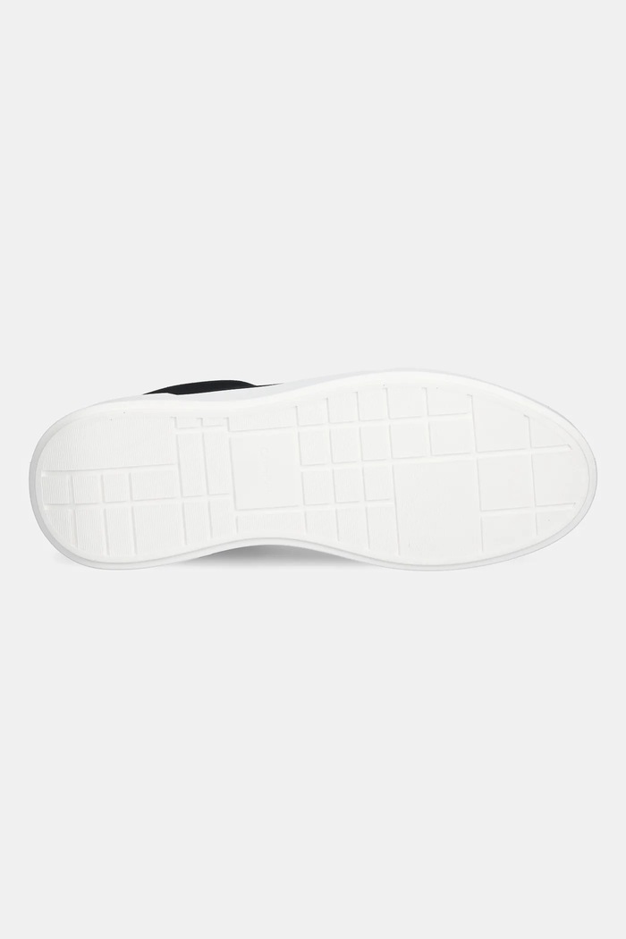 Calvin Klein sneakersy skórzane CHUNKY CUPSOLE LACEUP SU YM0YM01453 czarny