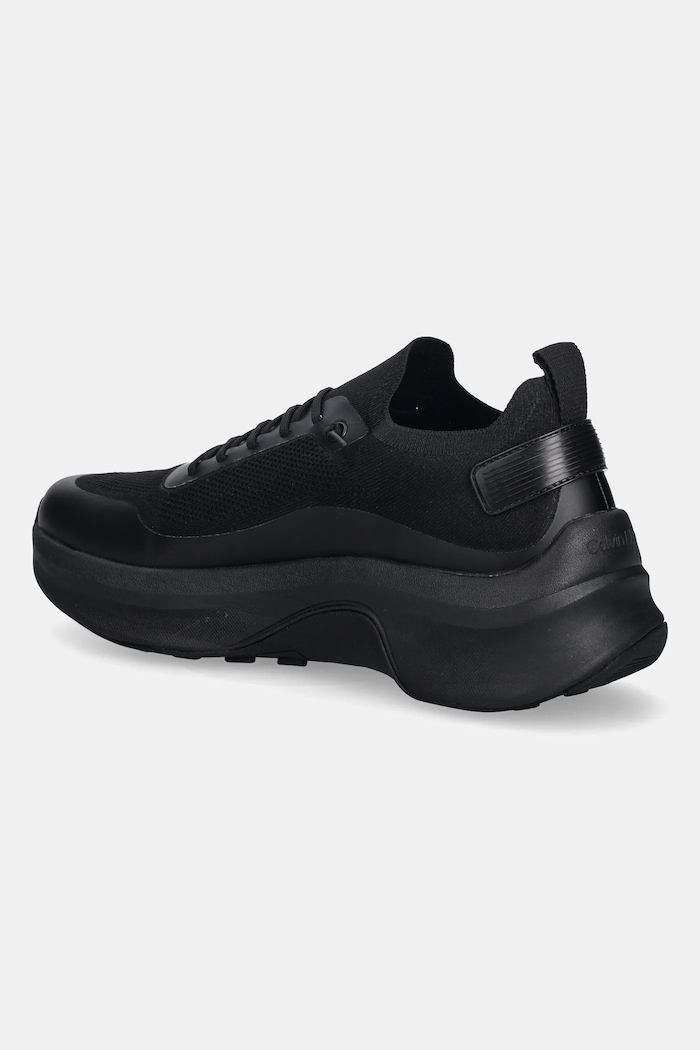 Încălțăminte Calvin Klein sneakers CHUNKY RUNNER LACE UP SOCK KNIT YM0YM01457 negru
