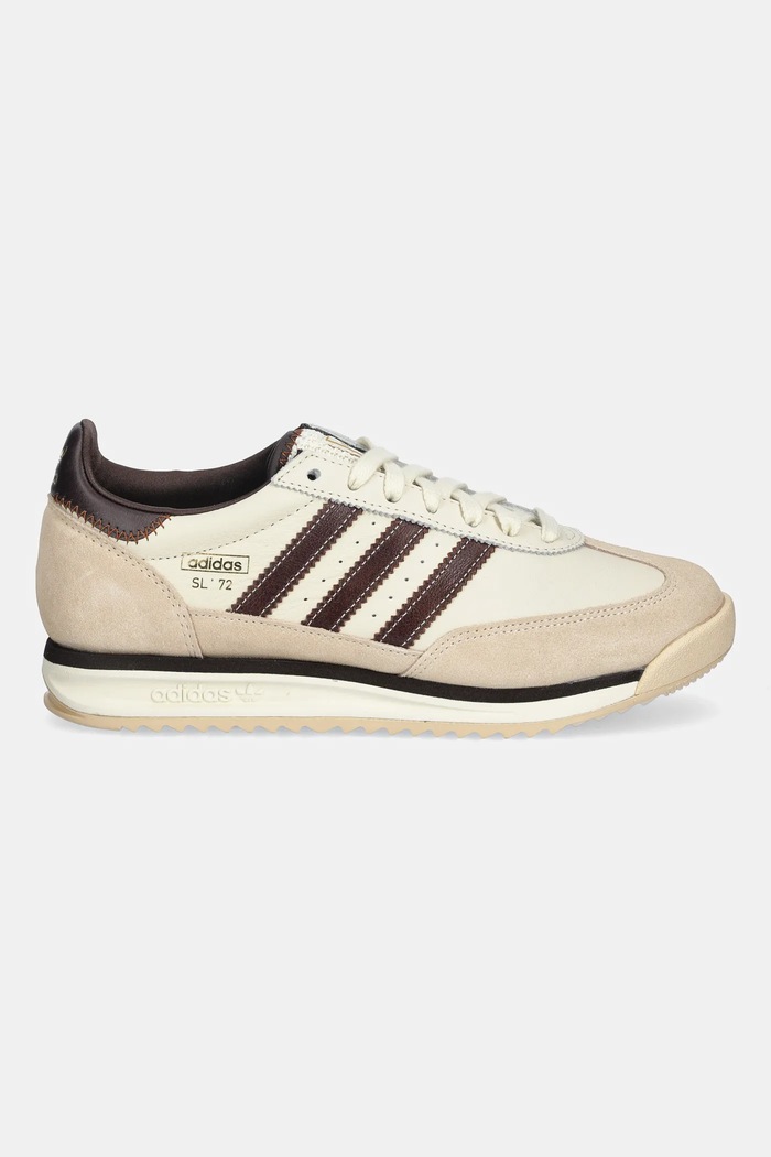 Δερμάτινα sneakers adidas Originals SL 72 HQ4909 μπεζ SS26
