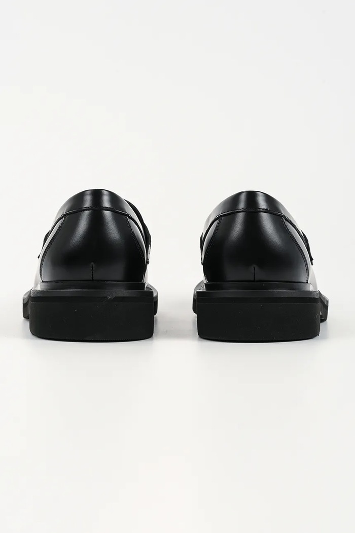 Obuv Kožené mokasíny Karl Lagerfeld KEATON KL13310.000 čierna