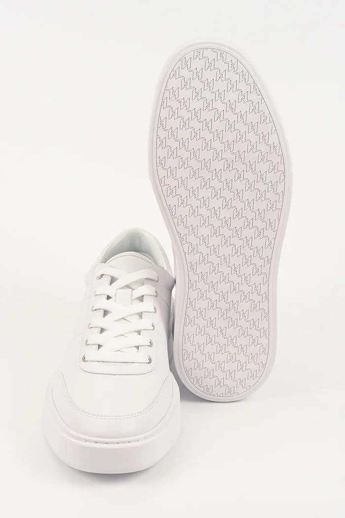 Кожени маратонки Karl Lagerfeld FLINT II KL53326A.011 бял