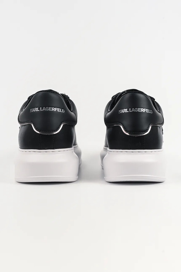 Boty Kožené tenisky Karl Lagerfeld KAPRI NFT KL52570N.000 černá
