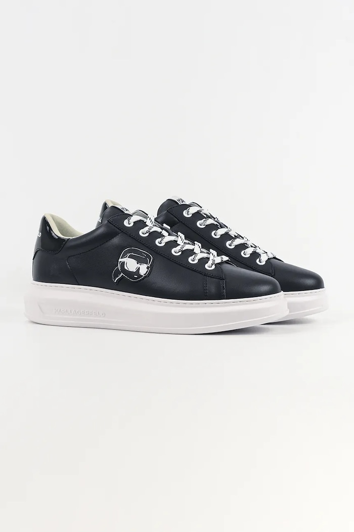 Kožené tenisky Karl Lagerfeld KAPRI KL52571N.0AA námořnická modř SS26