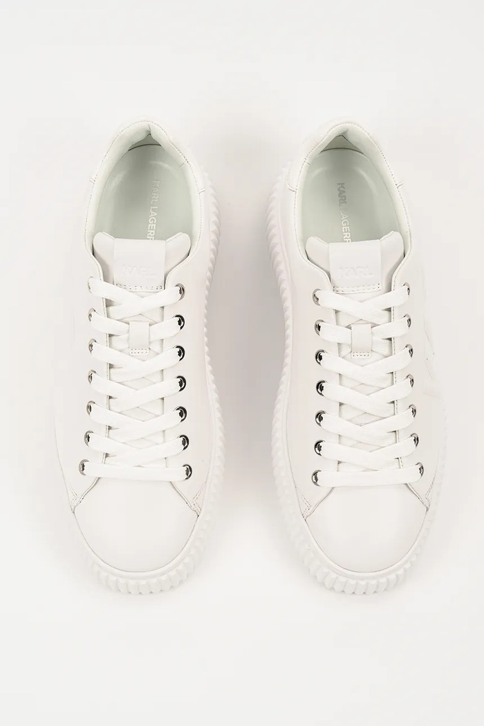 Karl Lagerfeld sneakersy skórzane KAPRIKA biały KL24225.011