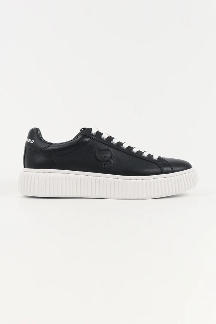 Karl Lagerfeld sneakersy skórzane KAPRIKA NFT pozostałe czarny KL24270N.000