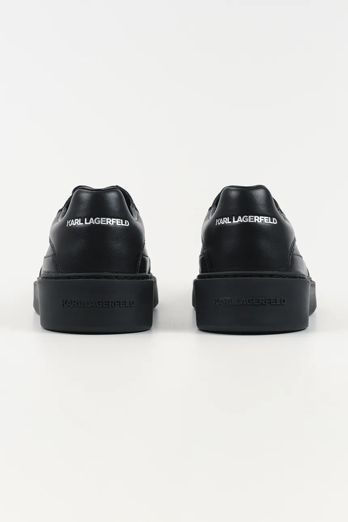 Obuv Kožené tenisky Karl Lagerfeld FLINT II KL53329.00X čierna