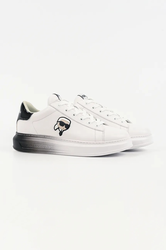 Kožené tenisky Karl Lagerfeld KAPRI KL52530F.011 bílá SS26